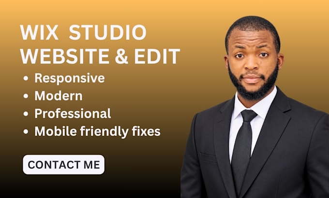 edit wix website redesign wix website fix wix website edit wix studio website