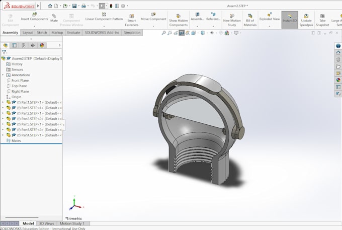 3d module in solidworks