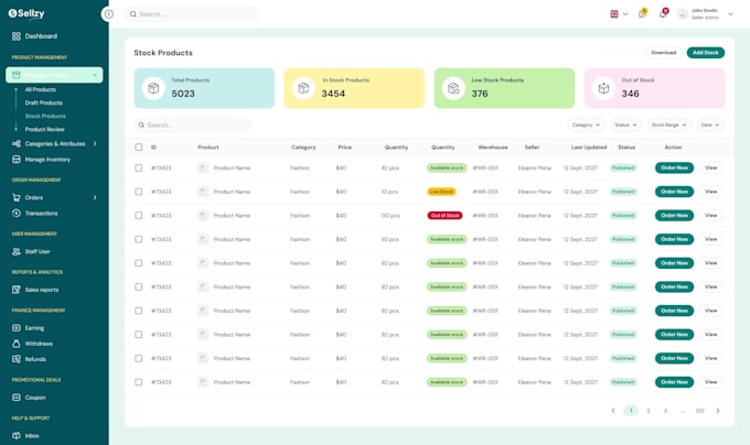 create a shopify managment