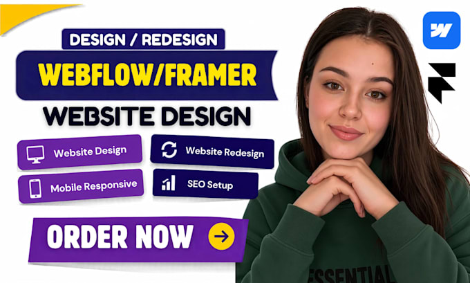 do webflow website design, framer website, figma to webflow, webflow developer