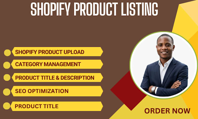 do shopify product listing and product upload