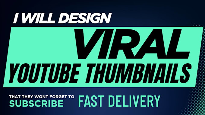 design viral youtube thumbnails