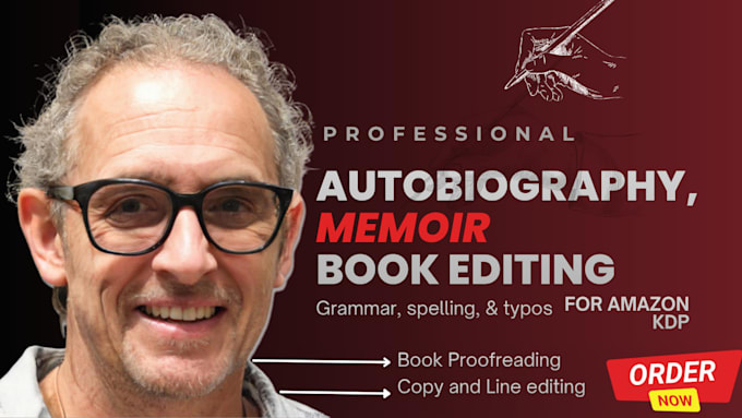 do memoir life story editing, proofread autobiography, selfhelp book editor