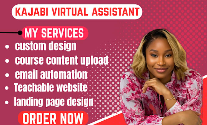 be your professional kajabi virtual assistant for course and website