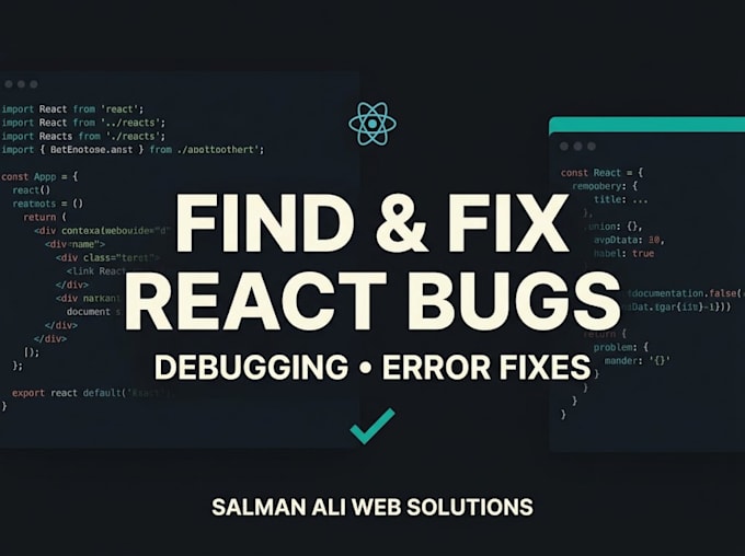 fix react js bugs and responsive UI issues