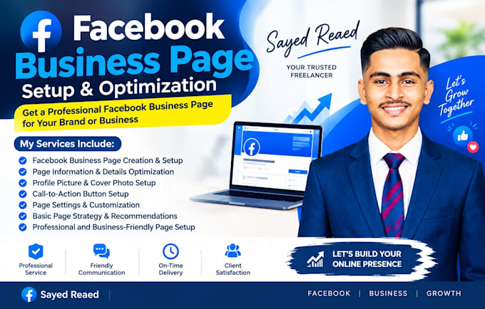 create and design professional facebook business pages