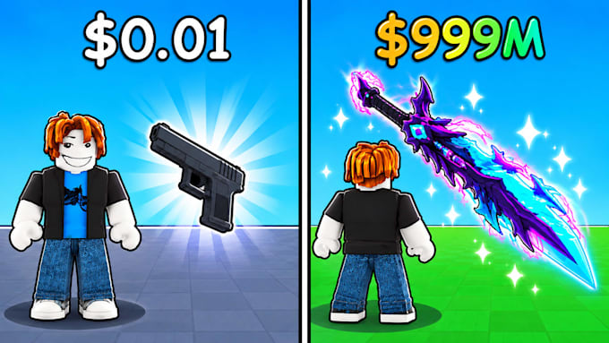 make professional roblox thumbnails for your videos or games