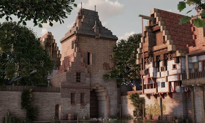 build custom minecraft spawn, lobby, hub, map and survival world for server