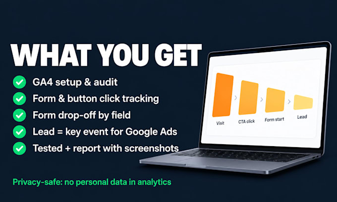 set up ga4 conversion tracking for leads and forms