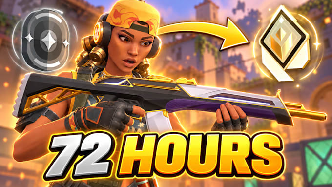create a professional 3d valorant thumbnail