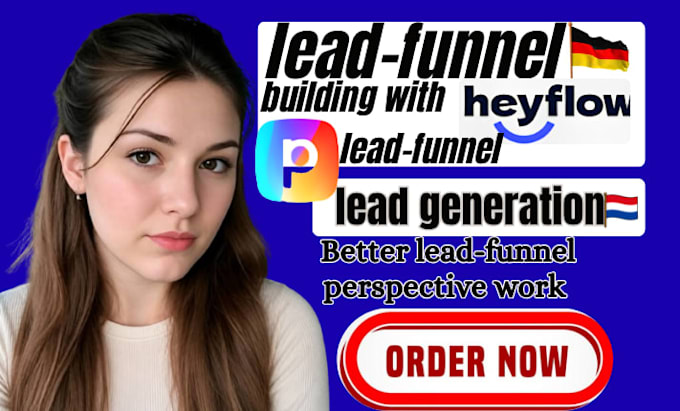 build high converting heyflow and perspective funnels for lead generation