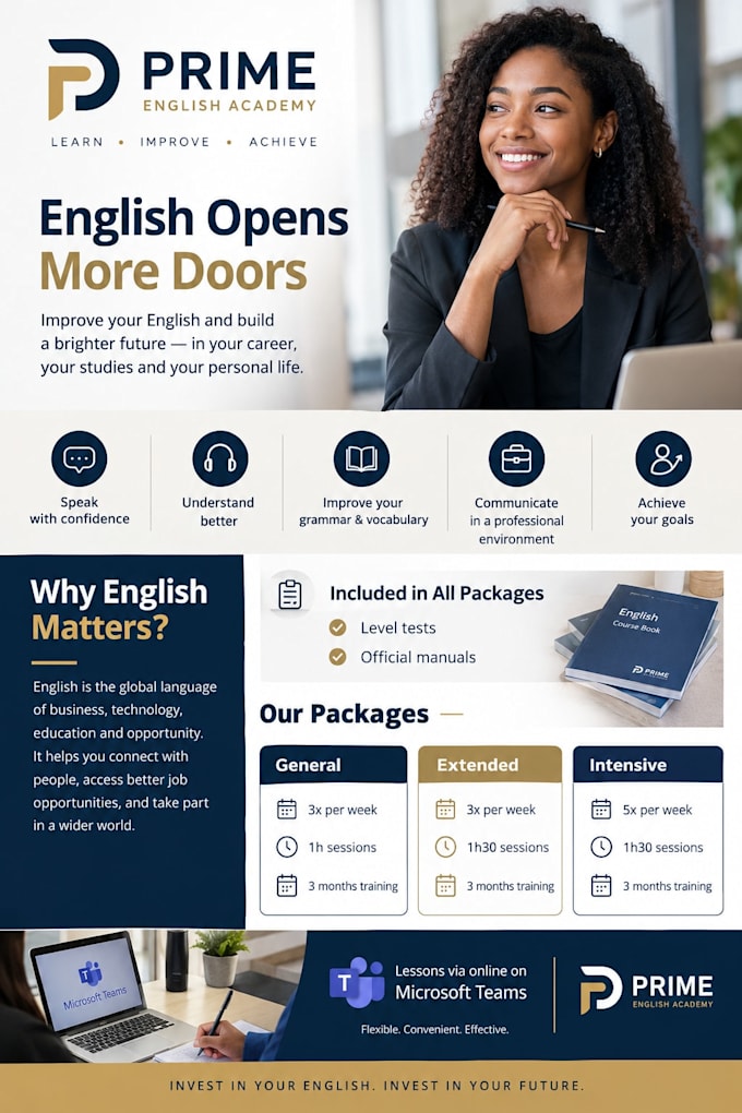 general or corporate english training