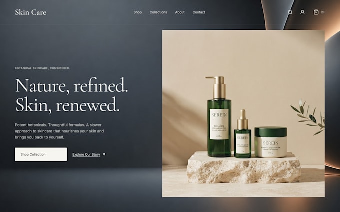 design a business website landing page UI UX in figma