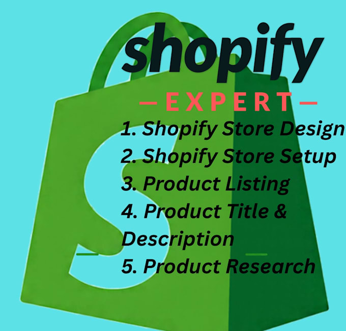 professional shopify listing images and listing products