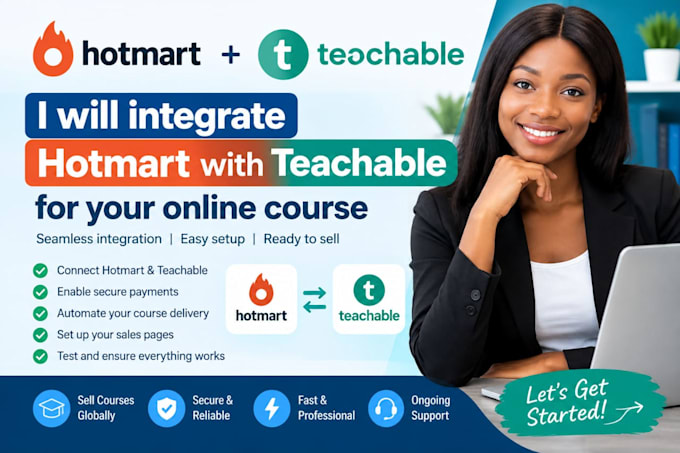 integrate hotmart with teachable for your online course