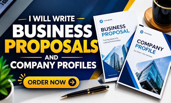 write professional business proposals and company profiles