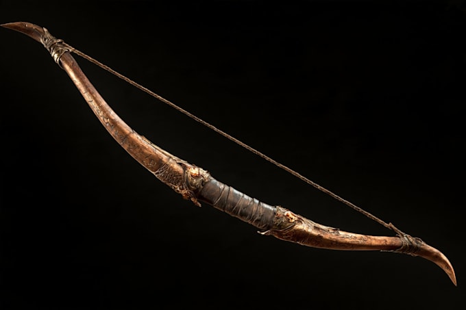 design unique sword, axe, medieval weapon, spear