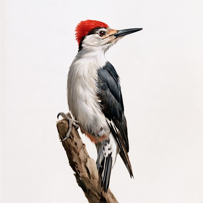 draw birds or animals in scientific illustration digitally