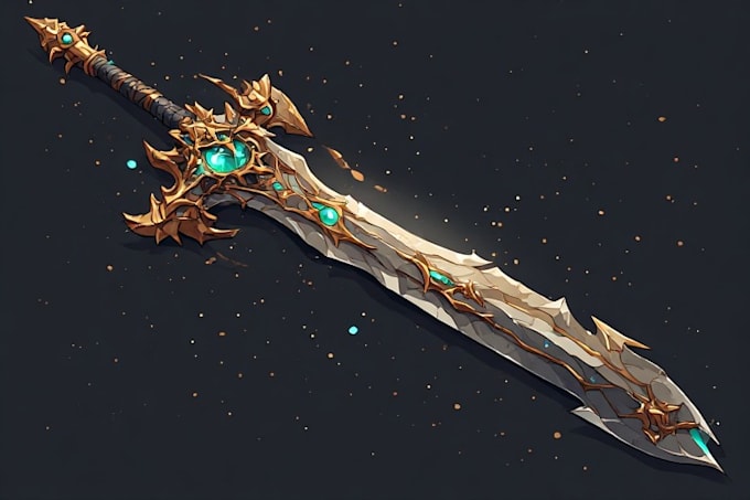 draw your fantasy weapon