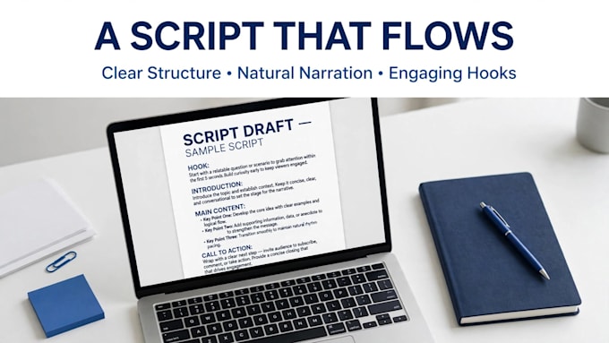 write engaging youtube video scripts using ai