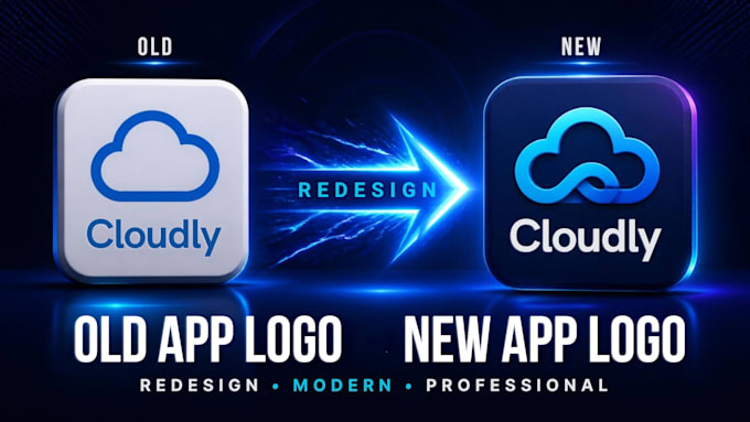 redesign your mobile app logo for android and ios