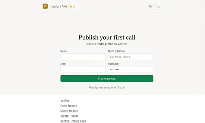 design a modern framer website, landing page