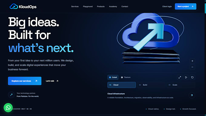 develop full stack websites, e commerce, and ai apps from scratch