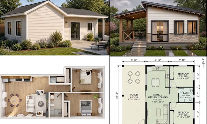 prepare adu permit plans with structural and mep drawings