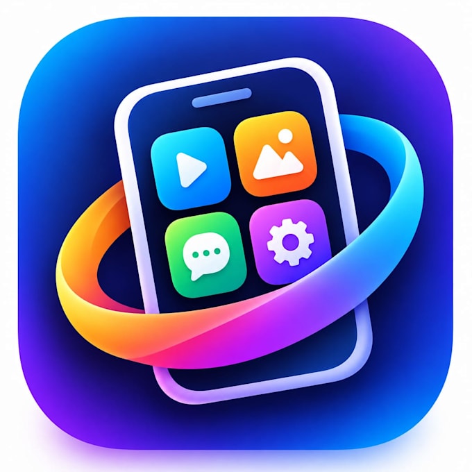 design a professional app icon for android and ios