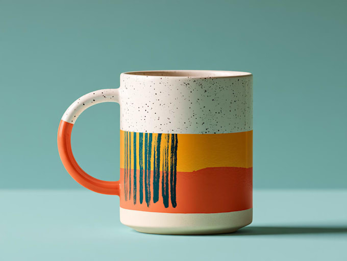 make amazing typography and custom coffee mug design
