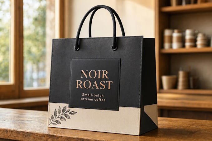 create stunning shopping bag packaging for your brand