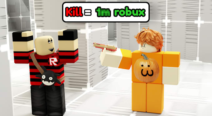 make a roblox  blender thumbnail