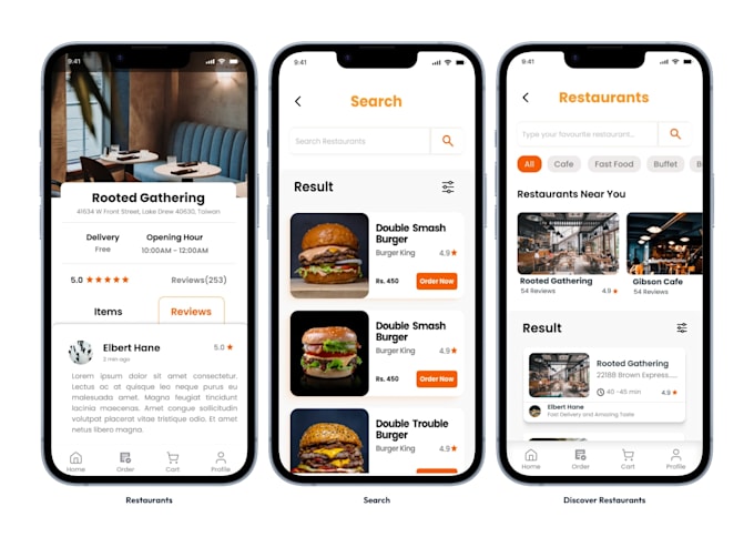 create professional UX UI design for mobile app