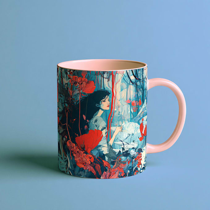 design awesome custom mug design