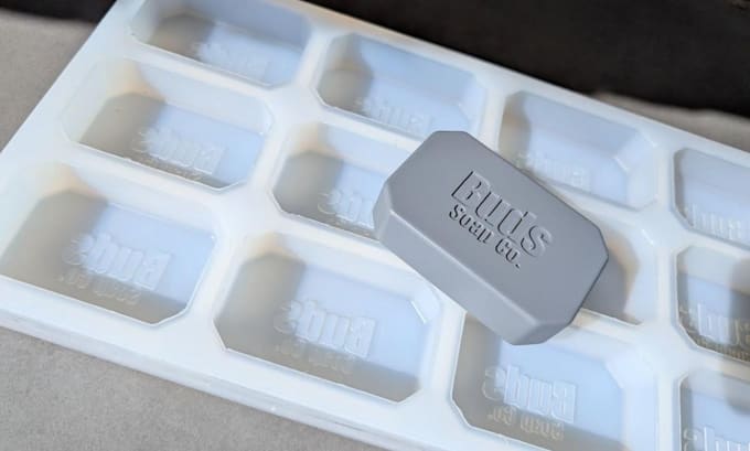 design custom soap molds with logo, patterns and 3d printable stl files