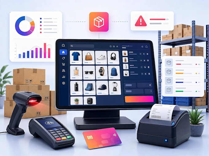 develop custom pos software for retail shops and business