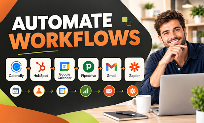 integrate calendly hubspot google calender pipedrive gmail zapier automation