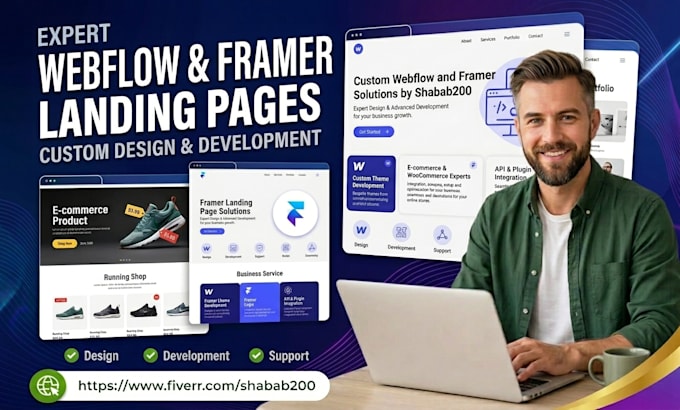 design webflow website, develop webflow website, figma to webflow expert