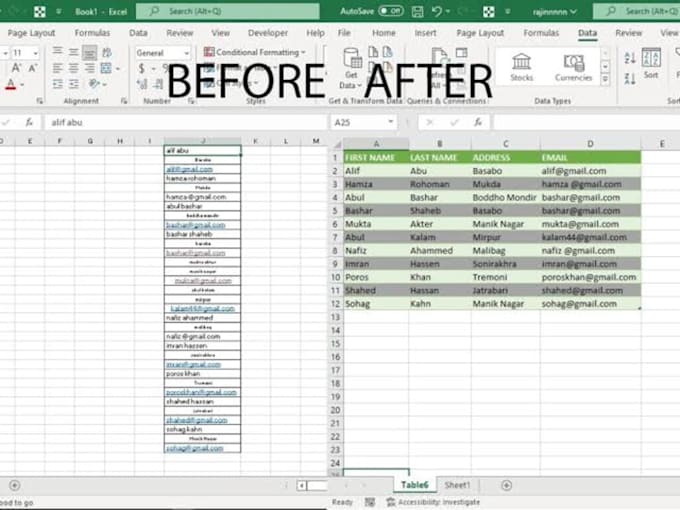 do ms word ,excel,typing and document formatting