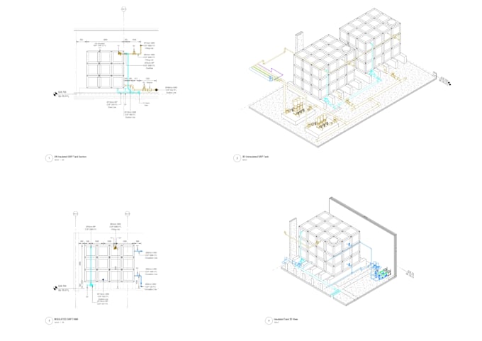 create revit mep models, shop drawings and bim coordination