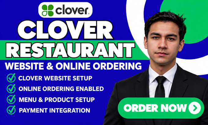 clover restaurant website online ordering setup