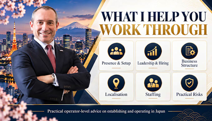 review your japan market entry and setup plan