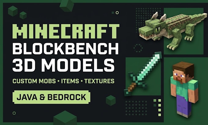 make high quality minecraft models in blockbench