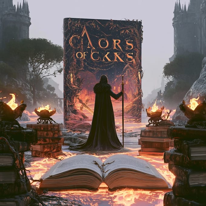 design fantasy book cover