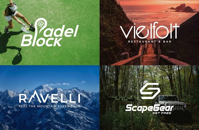 design professional logo and brand graphics