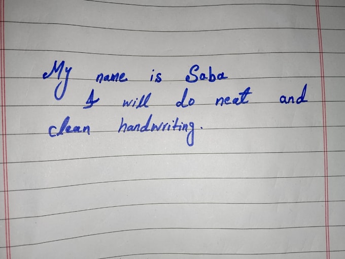 do neat urdu and english handwriting for assignments and notes