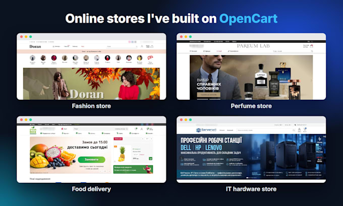 fix bugs and customize your opencart store