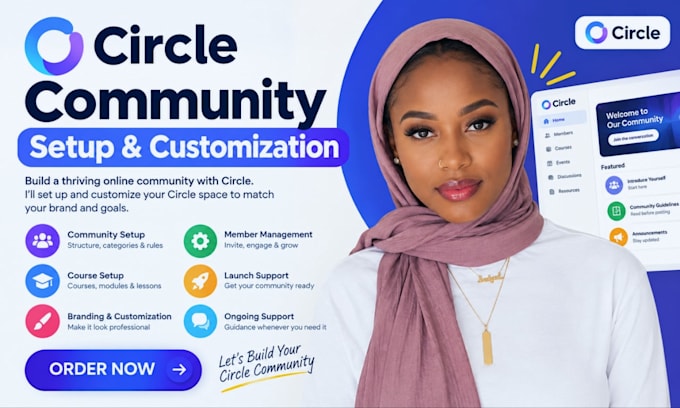 setup circle so community circle online course membership site expert