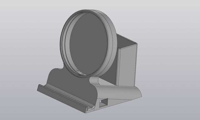 create 3d cad models of your parts in solidworks and fusion 360