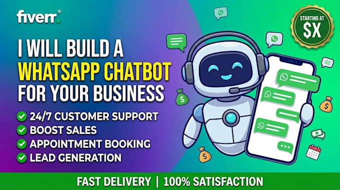 build a whatsapp bot booking automation for clinics and salons